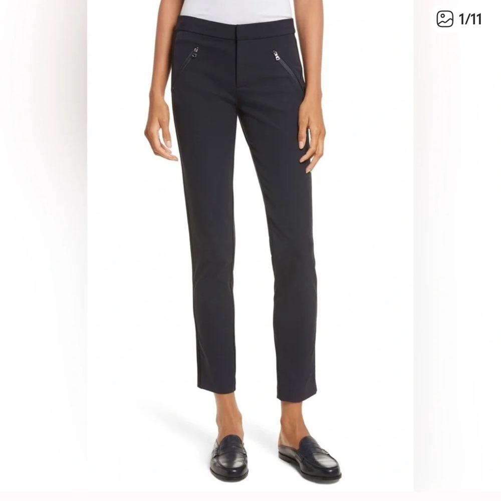 Rebecca Taylor Ava Techy Slim Fit Dress Pants